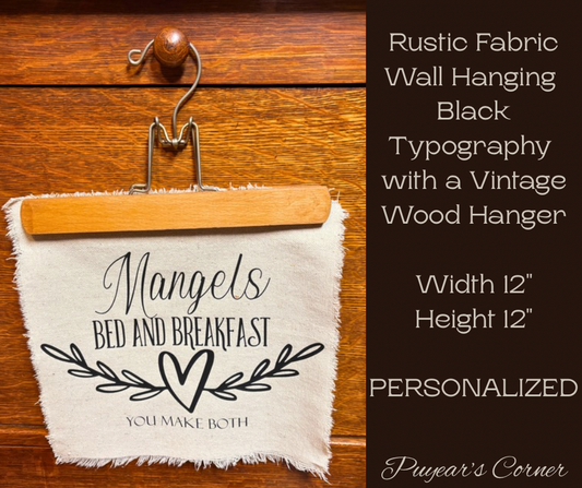 Canvas Hanger Bed & Breakfast